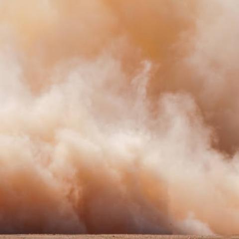 El Servicio Meteorológico Nacional advierte sobre la llegada de una nube de polvo del Sahara