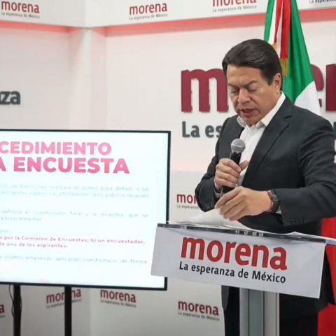 Morena finaliza sorteo de encuestadoras para candidatura presidencial 