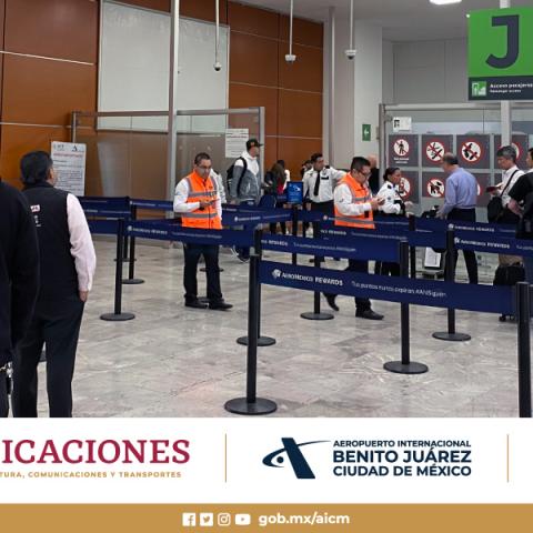 Balacera en estacionamiento del AICM; detienen a policías de Nezahualcóyotl