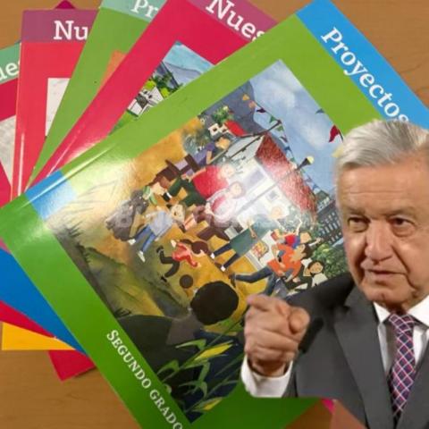 AMLO lamenta el llamado del PAN a arrancarle hojas a los libros de texto