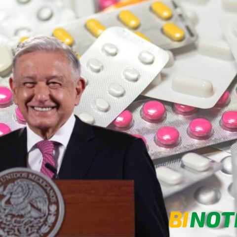 AMLO reconoce desabasto de fármacos y propone una bodega "con medicinas de todo el mundo"