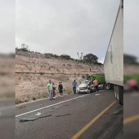 Choque en Oaxaca 