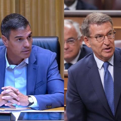 Sánchez y Feijóo buscan apoyos para investidura en un Congreso fragmentado