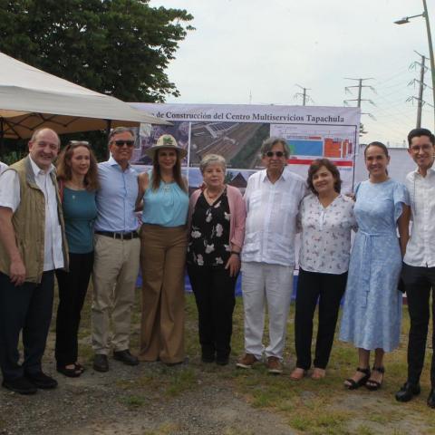 Relaciones Exteriores supervisa construcción de espacio para migrantes en Tapachula