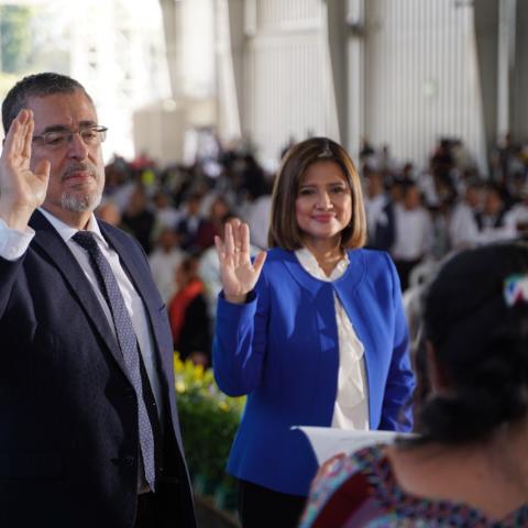 CIDH concede medidas cautelares a presidente electo y vicepresidenta electa de Guatemala