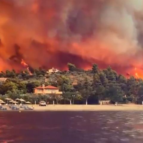 Incendios en Grecia 