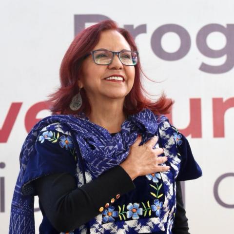 Leticia Ramírez, titular de la SEP 