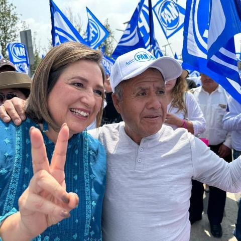 Xóchitl Gálvez gana encuesta del Frente Amplio por México