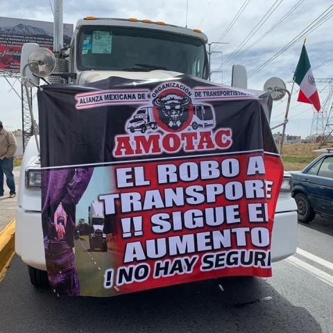 Aguascalientes se integra a la manifestación nacional de transportistas