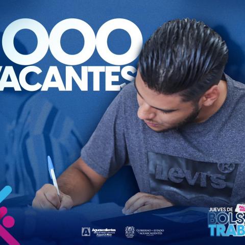 Invitan a Jueves de bolsa de trabajo en Aguascalientes