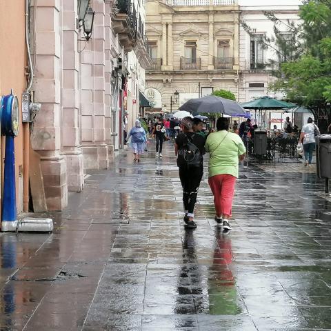 Continuarán las lluvias en Aguascalientes