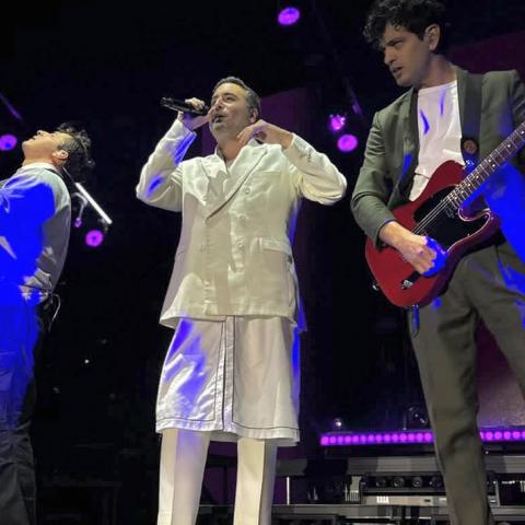 Reik inaugura "Vive las vendimias" en Aguascalientes