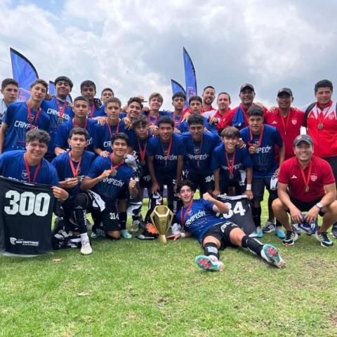 Juveniles de Necaxa son campeones