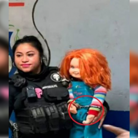 Chucky detenido 