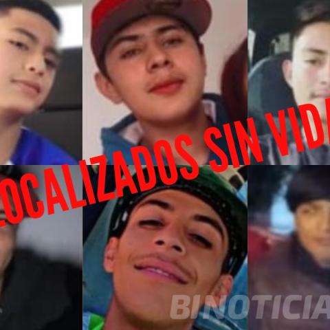 Sí son sus cuerpos; autoridades de Zacatecas confirman identidad de jóvenes desaparecidos