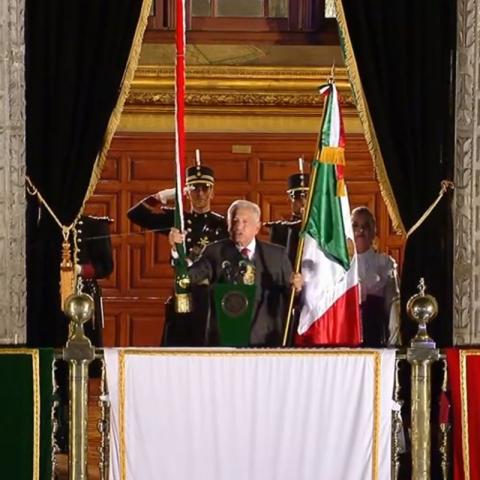 Así transcurrió la celebración del Grito de Independencia de México