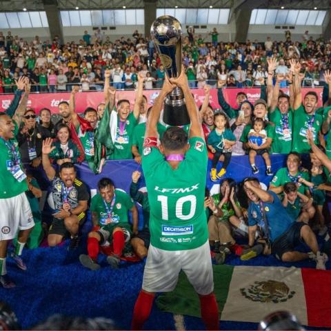 ¡Campeones del mundo! México es campeón del mundo de futbol 7 