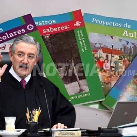 Ministro Luis María Aguilar rechaza levantar suspensión a libros de texto en Chihuahua