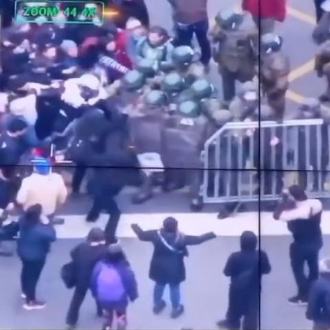 Disturbios en Chile 