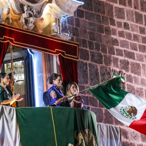 Aguascalientes celebra el 213 aniversario del Grito de Independencia de México