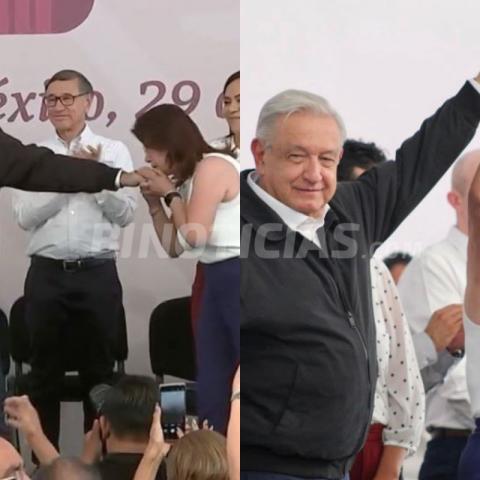 "Lo volvería a hacer", alcaldesa de Tecámac defiende besarle la mano a López Obrador