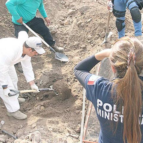 El hallazgo ocurrió mientras el jornalero cuidaba unas vacas cerca de la Comunidad Pino Suárez