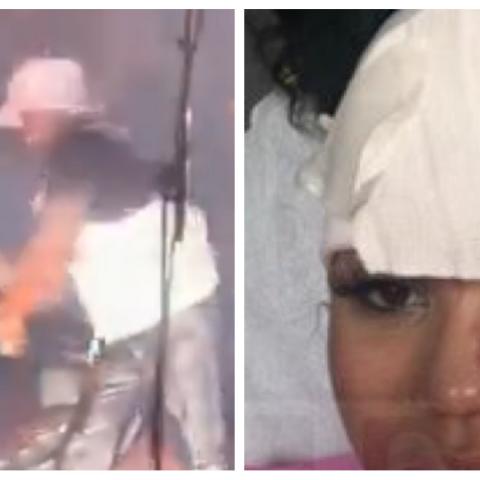 50 Cent lanza micrófono en concierto y una asistente resulta herida 