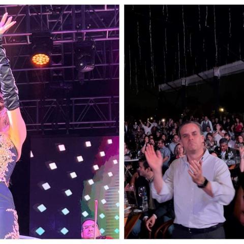 La cantante italiana Filippa Giordano ofreció concierto en Aguascalientes 