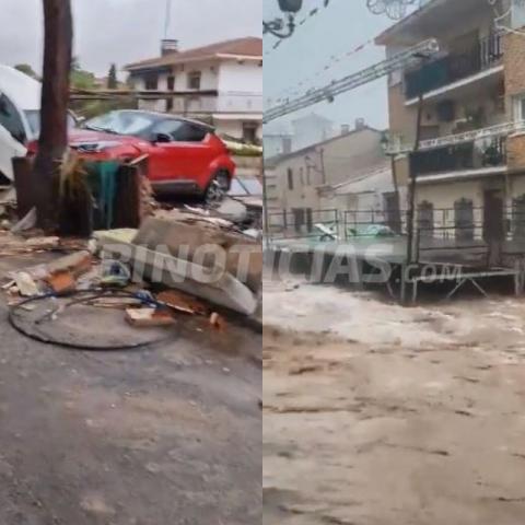 Dos muertos y 3 desaparecidos, saldo de las lluvias torrenciales en España