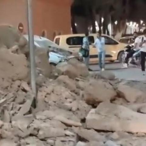 Sismo en Marruecos 