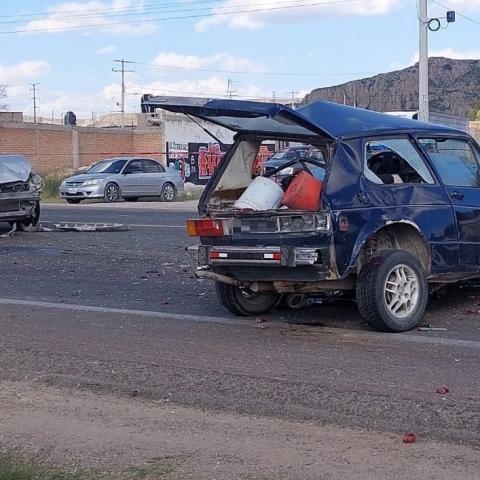 El hombre de 69 años realizó una maniobra de vuelta en "U" sin precaución y se atravesó al veloz paso del quinceañero