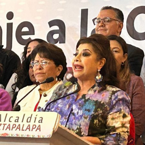 aldesa de Iztapalapa ya había mostrado su interés para la candidatura de las elecciones 2024.