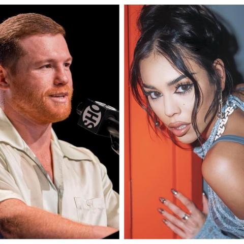 Canelo Álvarez revela que Danna Paola entonará el Himno Nacional en su pelea