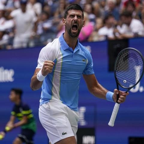 Novak Djokovic a semifinales