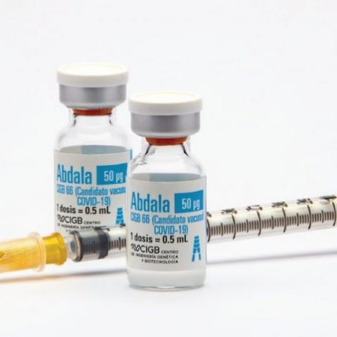 Sólo el 1.2% de las 9 millones de dosis de la vacuna Abdala fueron aplicadas 