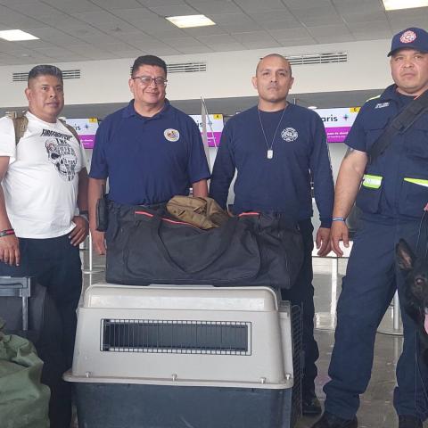 Rescatistas de Aguascalientes viajan a Marruecos para ayudar tras sismo