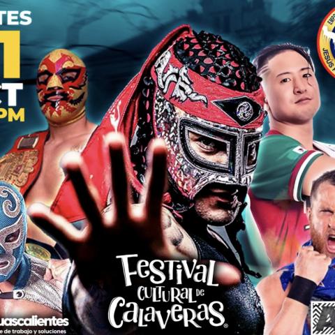 LUCHA LIBRE FESTIVAL DE CALAVERAS