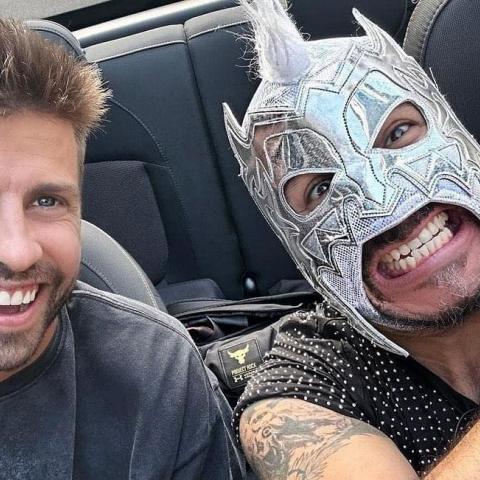 Piqué platicó con el Escorpión Dorado