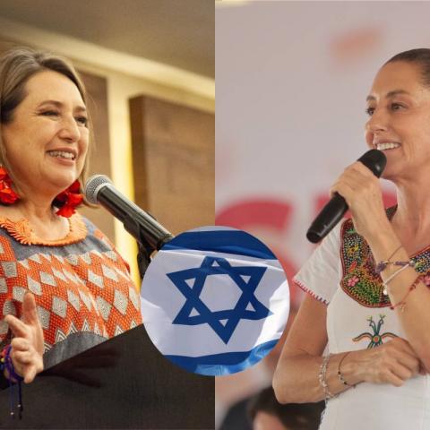 Reta Xóchitl Gálvez a Claudia Sheinbaum para que se pronuncie sobre la situación en Israel