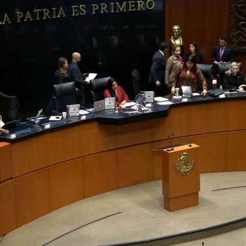 Aprueba el Senado de la República en lo general la extinción de fideicomisos del Poder Judicial