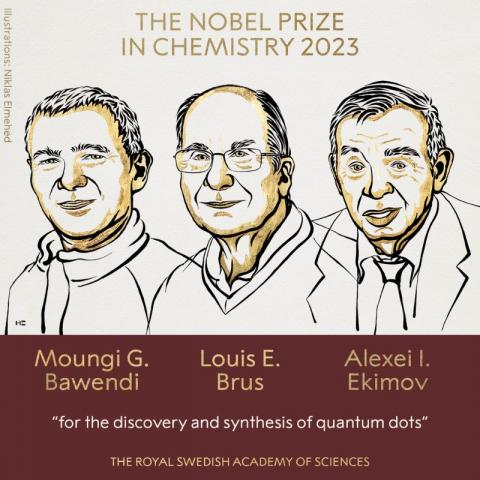 Otorgan Premio Nobel de Química 2023 por descubrimiento de puntos cuánticos