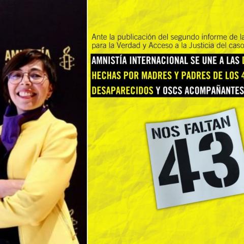Acusa Amnistía Internacional a autoridades mexicanas de obstaculizar el caso Ayotzinapa