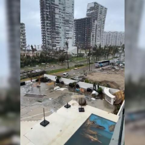 Hoteleros de Acapulco pronostican recuperación hasta 2025 tras devastación de Otis