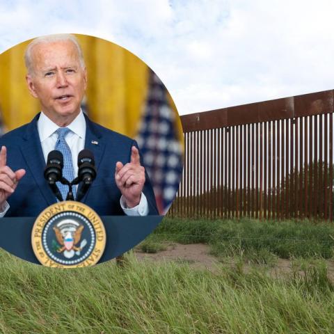 Biden ordena reforzar el muro en Texas