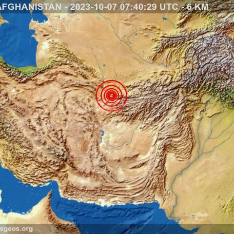 Cinco sismos sacuden Afganistán sin causar daños o víctimas
