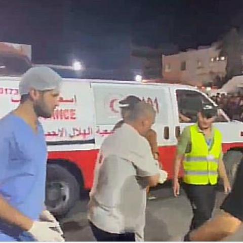 Israel se deslinda de ataque a hospital de Gaza; suman 800 muertos