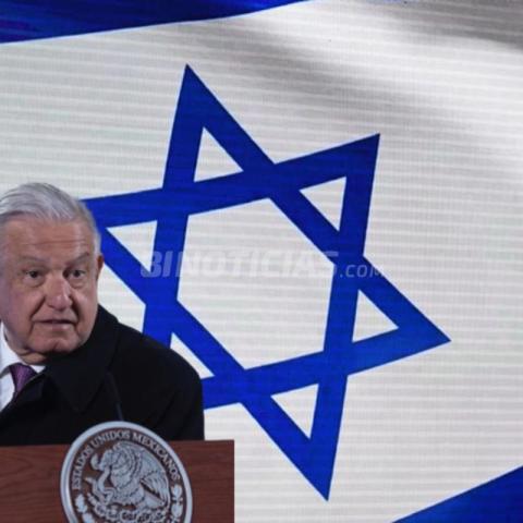 "Que nadie pierda la vida, ni de Israel ni de Palestina", le responde AMLO a la Embajada israelí 