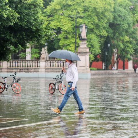 ¡Por fin!, regresan las lluvias a Aguascalientes