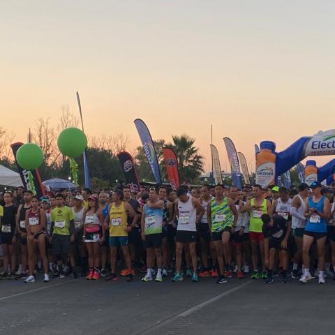 Participantes del Maratón Aguascalientes 