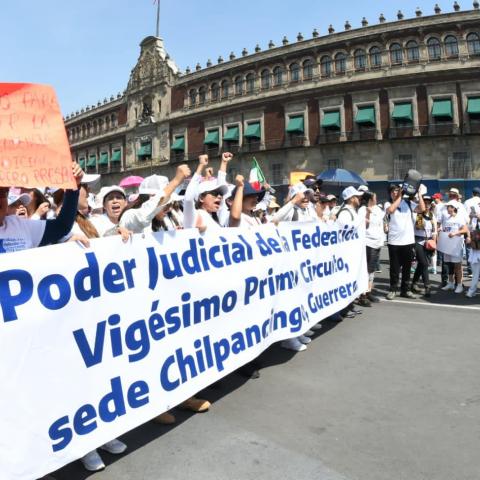 Trabajadores del Poder Judicial interponen amparo colectivo por eliminación de fideicomisos